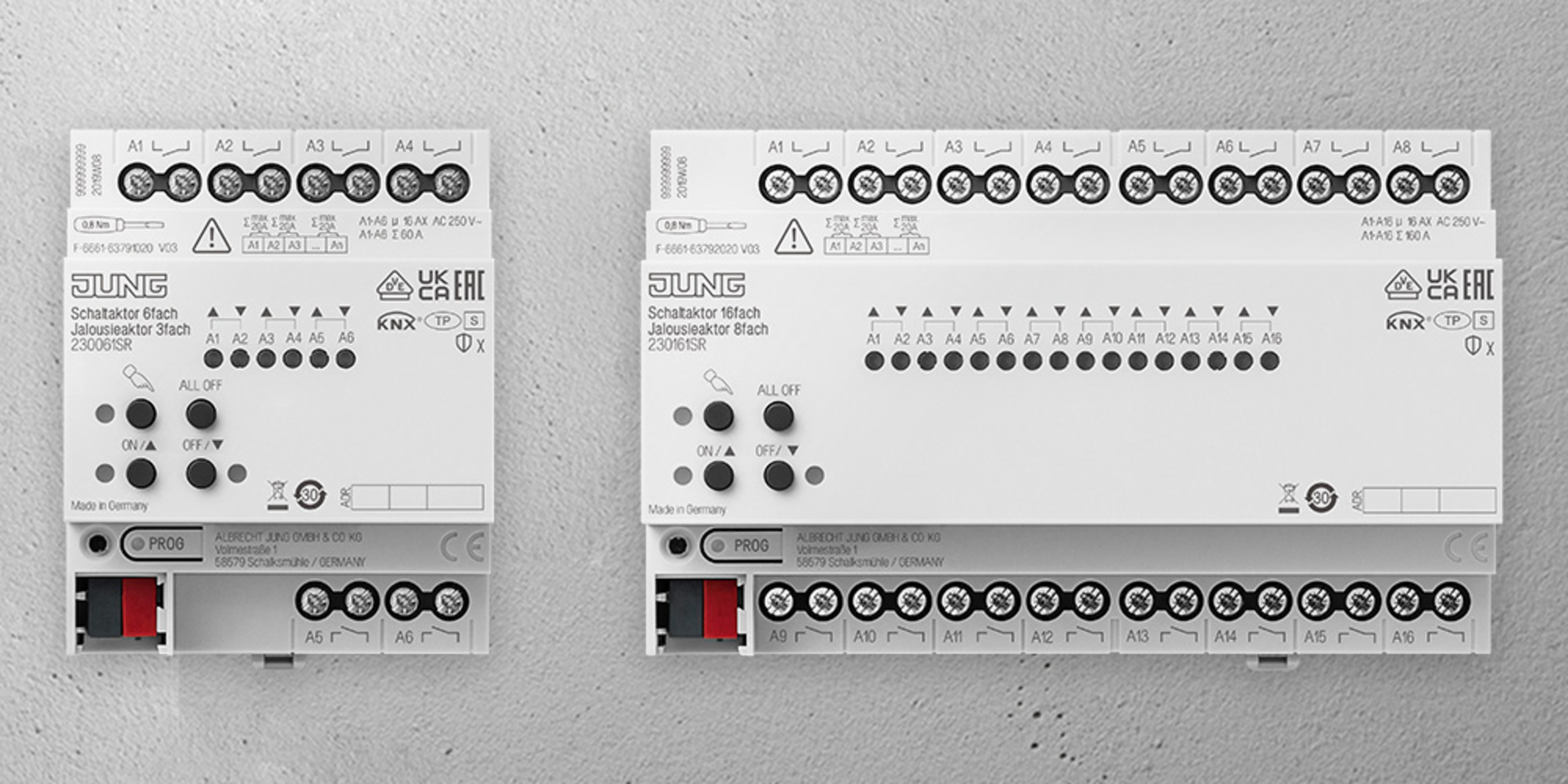 KNX Schalt- und Jalousieaktoren bei NEB-Service GmbH & Co. KG in Neu-Isenburg